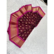 Brown Kalanjali Paithani