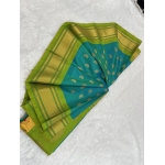 Peacock Blue Kalanjali Paithani