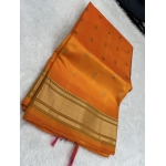 Orange Gandharva Paithani