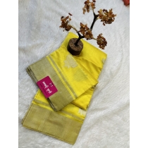 Yellow Lotus Chanderi