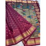 ROUND BUTTA KALANJALI PAITHANI (Copy)