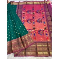 ROUND BUTTA KALANJALI PAITHANI