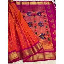 ROUND BUTTA KALANJALI PAITHANI