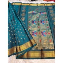 ROUND BUTTA KALANJALI PAITHANI