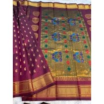 koyari butta kalanjali paithani