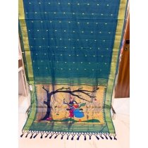 Cotton Paithani Saree