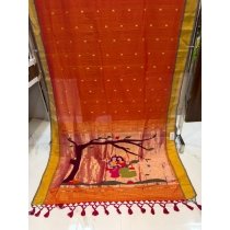 Cotton Paithani Saree