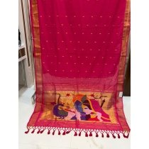 Cotton Paithani Saree